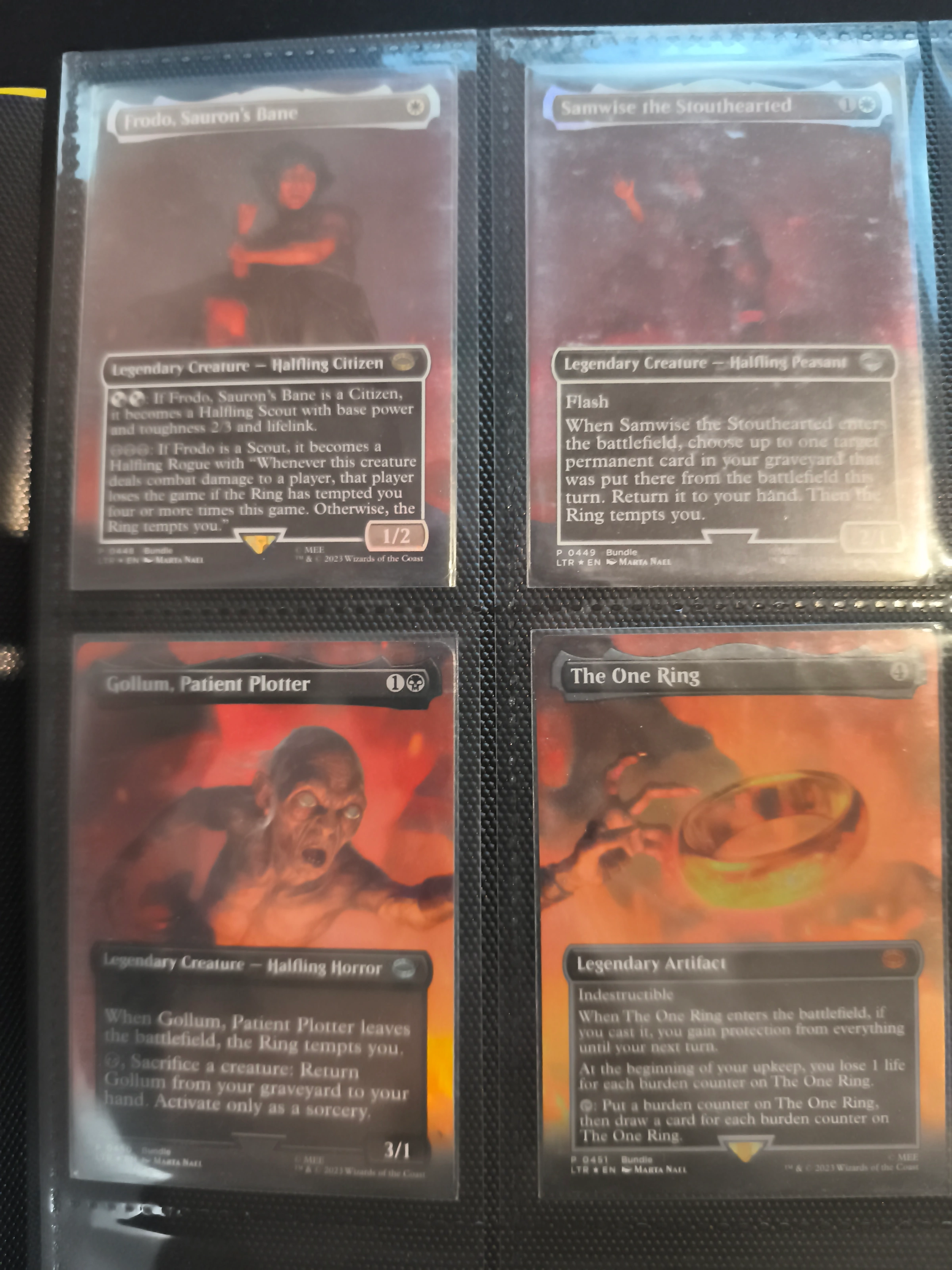 LOTR Mount Doom Borderless Scene (Foil)